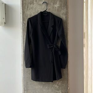 Dynamite Black Blazer Skort Jumper